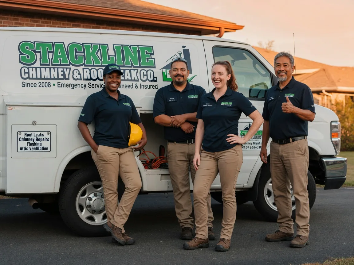Chimney flashing repair company in Greenleaf, KS